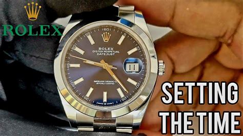 rolex oyster perpetual date adjustment broken|adjust date on Rolex datejust.